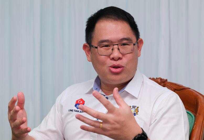 Pengerusi Jawatankuasa Kesihatan dan Alam Sekitar negeri Ling Tian Soon - fotoBERNAMA
