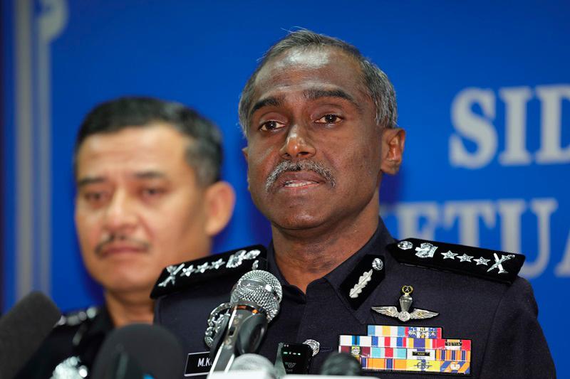 Johor police chief, Datuk CP M. Kumar. - BERNAMApix