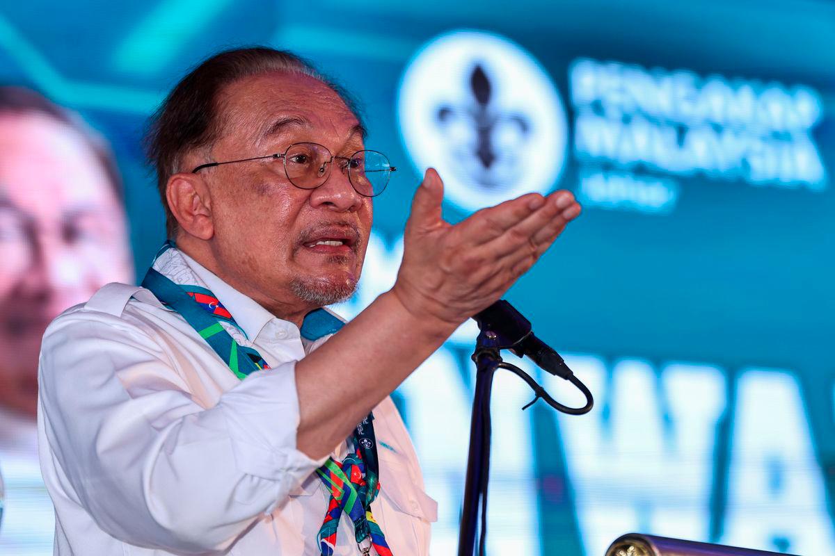 Prime Minister Datuk Seri Anwar Ibrahim. Bernamapix
