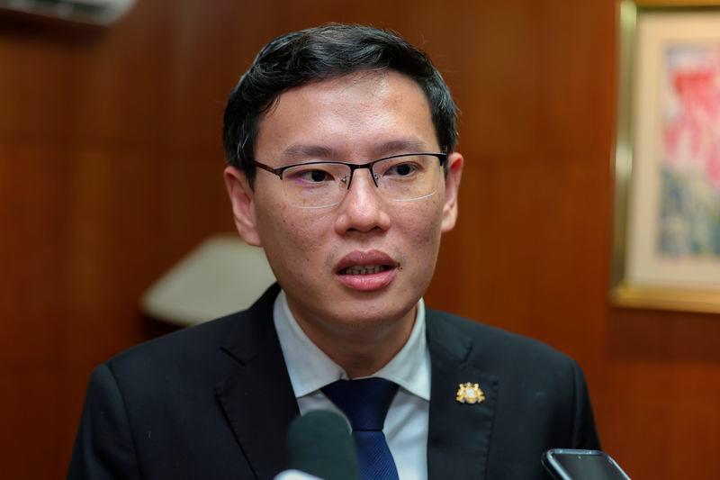 Johor Investment, Trade, Consumer Affairs and Human Resources Committee chairman Lee Ting Han - BERNAMApix