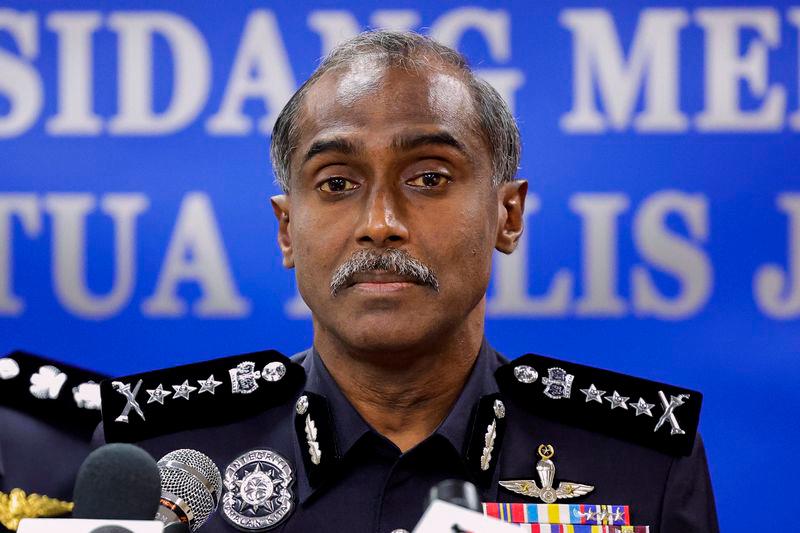 Ketua Polis Johor Datuk M Kumar - fotoBERNAMA