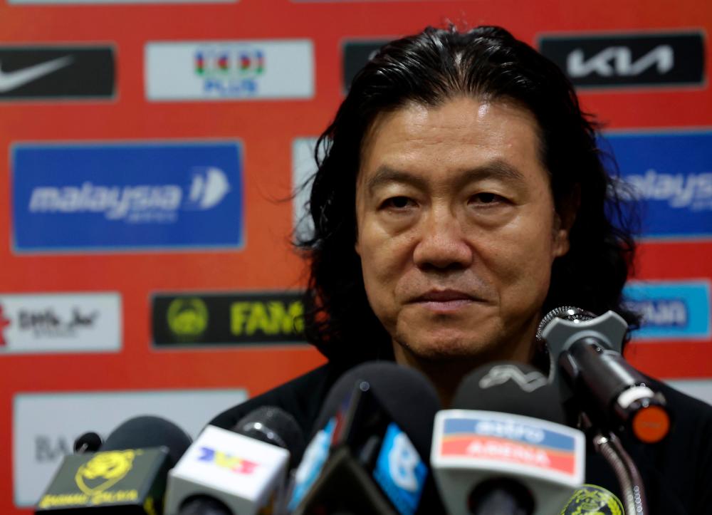 Harimau Malaya’s coach Kim Pan Gon. BERNAMAPIX