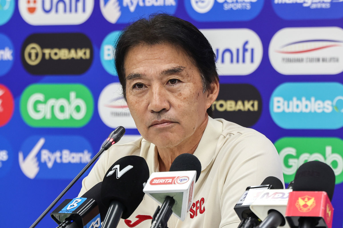 Selangor FC head coach Katsuhito Kinoshi. - BERNAMA