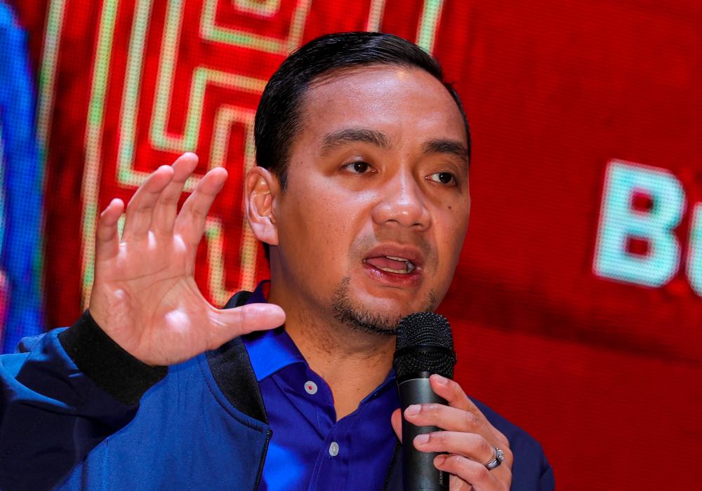 Menteri Besar Datuk Onn Hafiz Ghazi. BERNAMAPIX