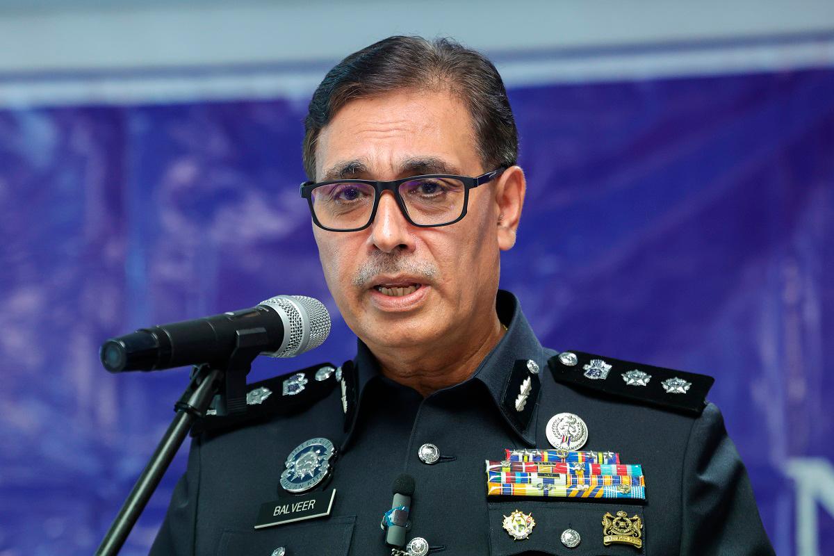 North Johor Bahru district police chief ACP Balveer Singh Mahindar Singh. - BERNAMApix