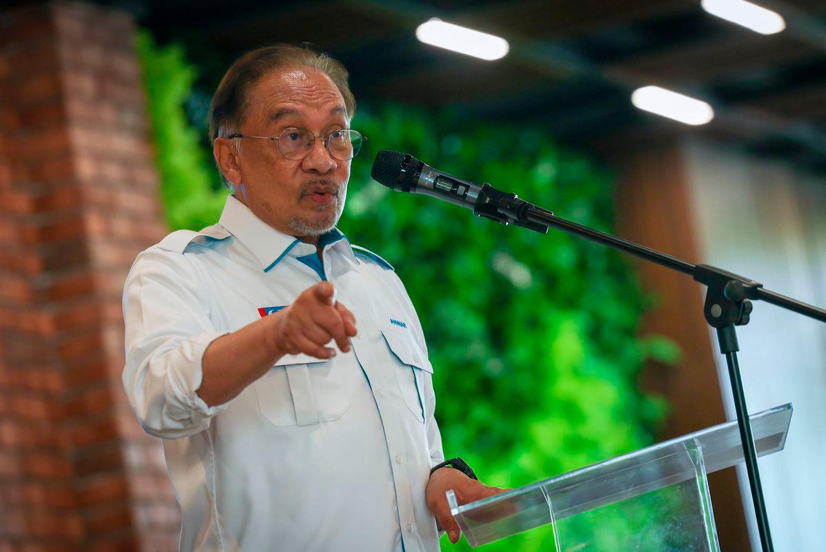 Prime Minister Datuk Seri Anwar Ibrahim. - Bernamapix