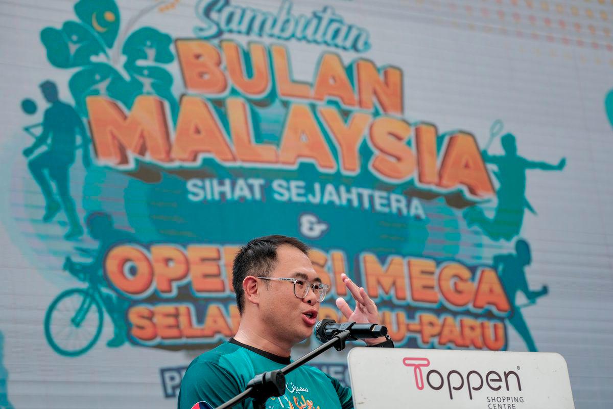 Johor State Health and Environment Committee chairman Ling Tian Soon - BERNAMAPIX