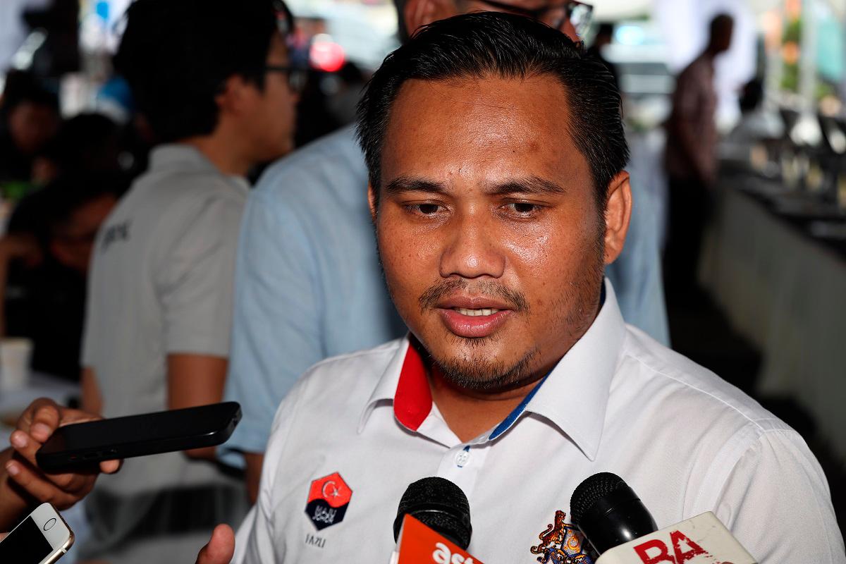 Pengerusi Jawatankuasa Kerja Raya, Pengangkutan, Infrastruktur dan Komunikasi Johor, Mohamad Fazli Mohamad Salleh. - fotoBERNAMA