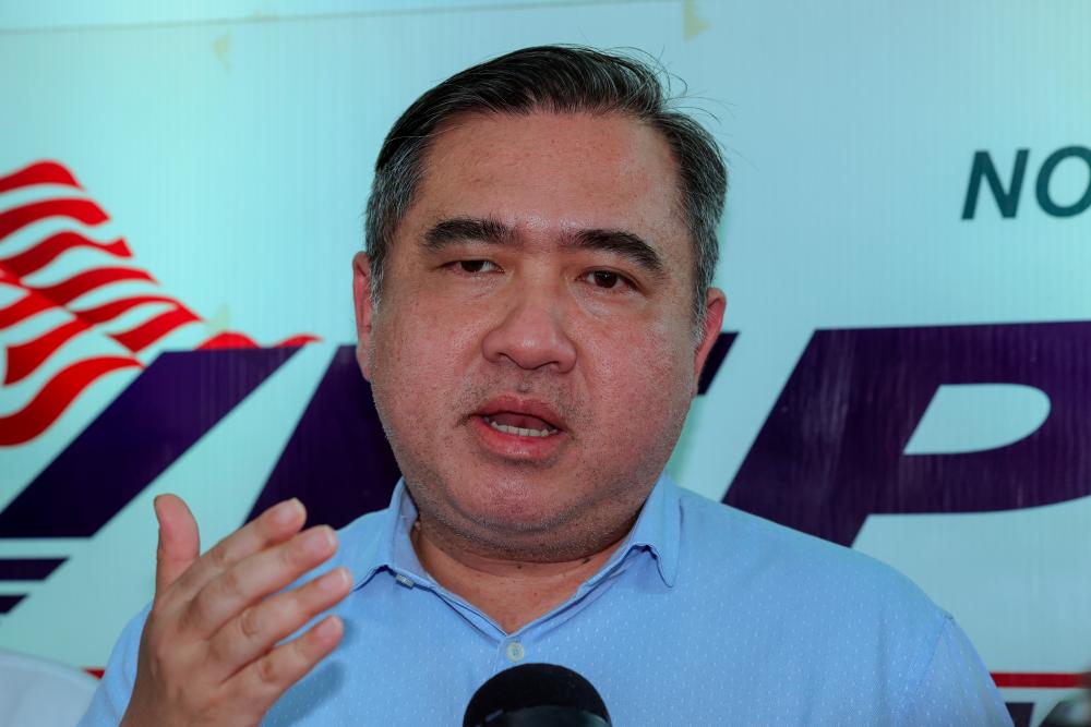 Transport Minister, Anthony Loke. - BERNAMAPIX