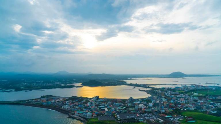 Jeju island in South Korea.