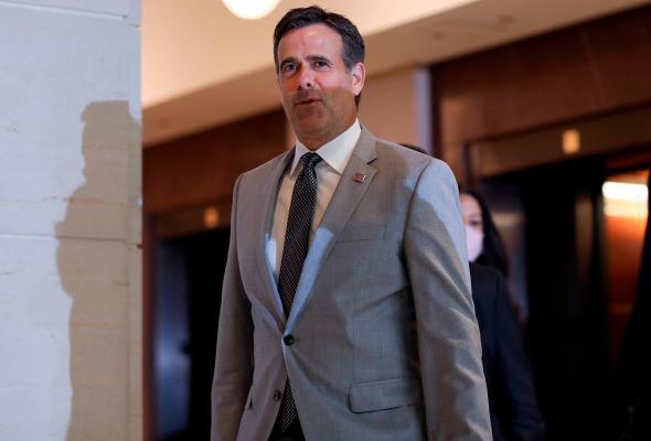 Director of National Intelligence (DNI) John Ratcliffe arrives to brief Congressional leaders on reports that Russia paid the Taliban bounties to kill U.S. military in Afghanistan, on Capitol Hill in Washington, U.S., July 2, 2020. — Reuters