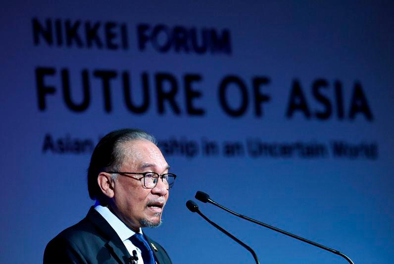 Perdana Menteri Datuk Seri Anwar Ibrahim - fotoBERNAMA