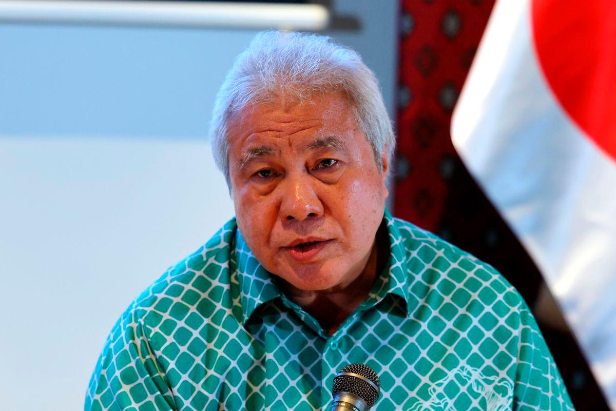 Sarawak Deputy Premier and Minister of International Trade, Industry and Investment Datuk Amar Awang Tengah Ali Hasan - BERNAMApix