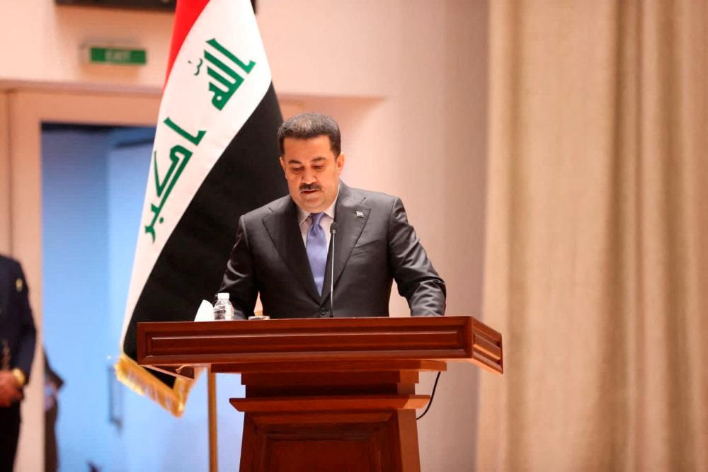 Iraqi Prime Minister Mohammed Shia al-Sudani. REUTERSPIX