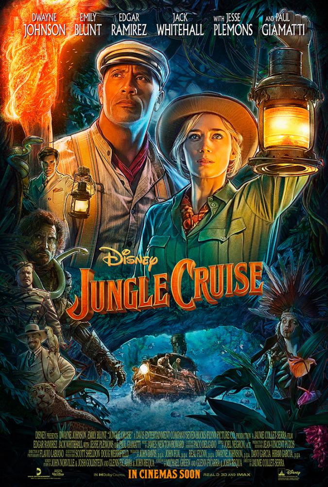 $!Dwayne Johnson shares new Jungle Cruise poster to celebrate positive trailer reaction