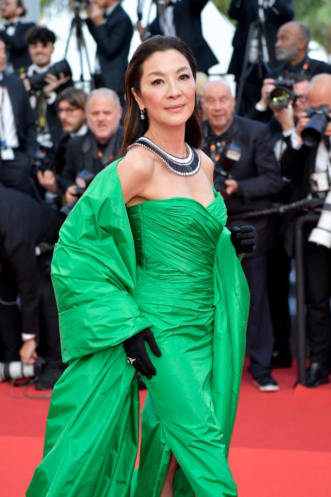 Actress Michelle Yeoh at the Cannes Film Festival 2023. – JUST JARED