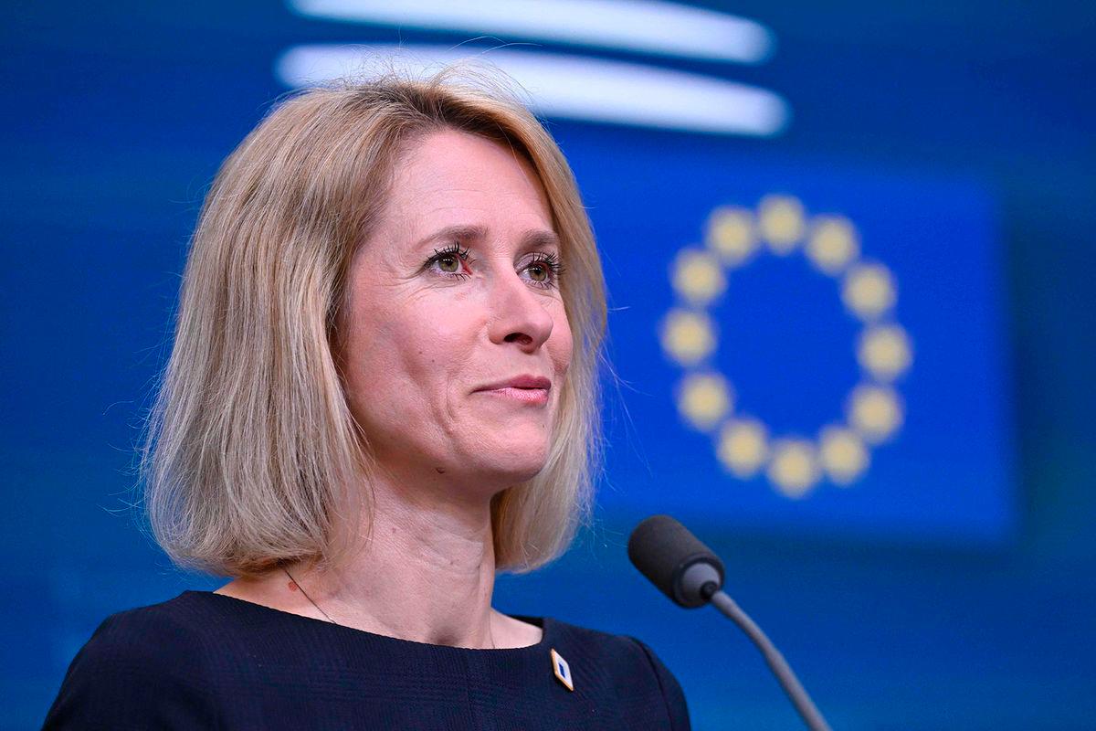 European Union High Representative for Foreign Affairs and Security Policy Kaja Kallas - AFPpix