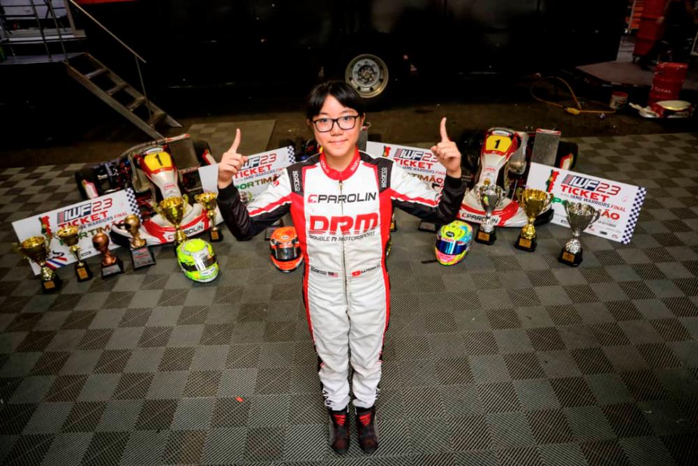 Asian Karting Champion Katrina Ee. – CBR Media