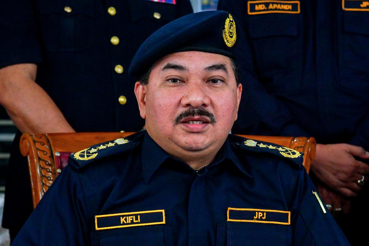JPJ senior enforcement director Datuk Muhammad Kifli Ma Hassan. - BERNAMA
