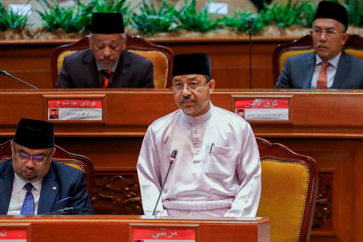 Kelantan Menteri Besar Datuk Mohd Nassuruddin Daud. - BERNAMApix