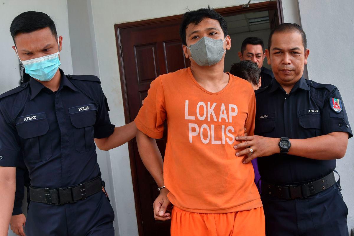 A married couple was charged in the Magistrates’ Court here today with two offences involving the trafficking and possession of cannabis and methamphetamine two weeks ago. - BERNAMAPIX