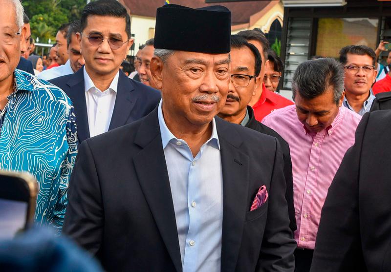 Former Prime Minister, Tan Sri Muhyiddin Yassin. - BERNAMApix