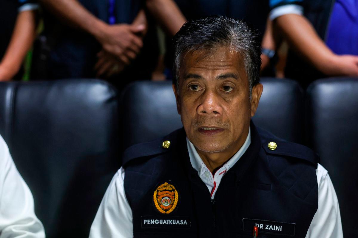 Department director Datuk Dr Zaini Hussin. Bernamapix