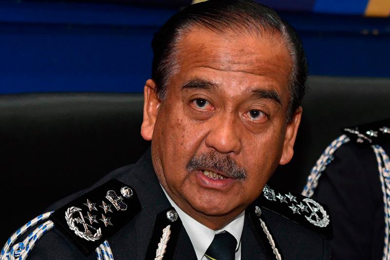 Ketua Polis Negara, Tan Sri Razarudin Husain. - fotoBERNAMA