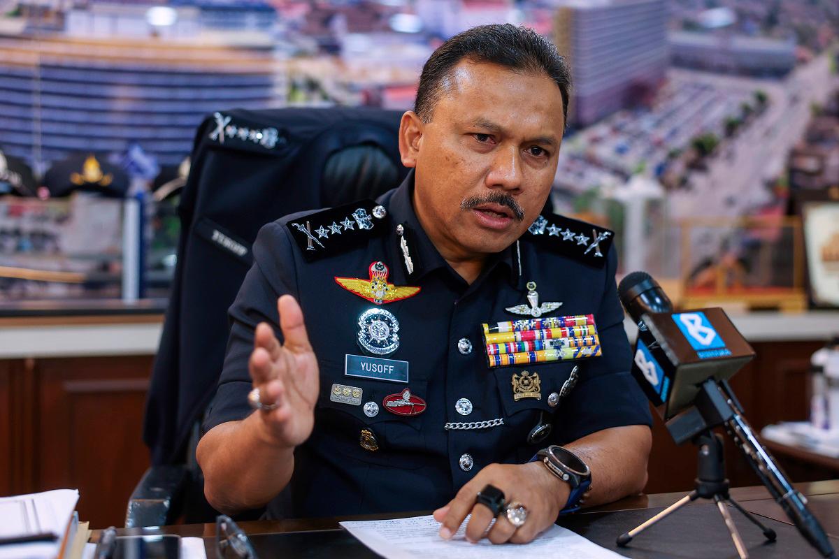 Kelantan police chief Datuk Mohd Yusoff Mamat. - BERNAMApix