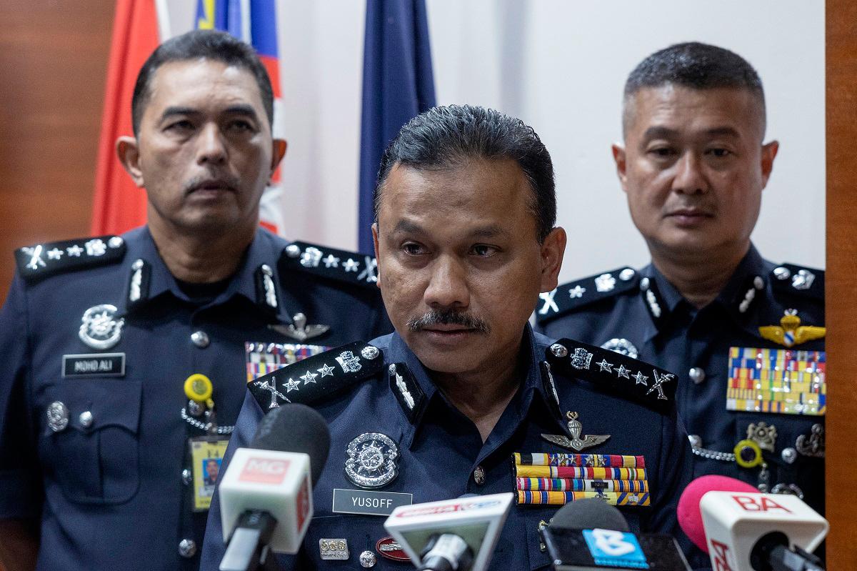 Kelantan police chief, Datuk Mohd Yusoff Mamat. - BERNAMApix