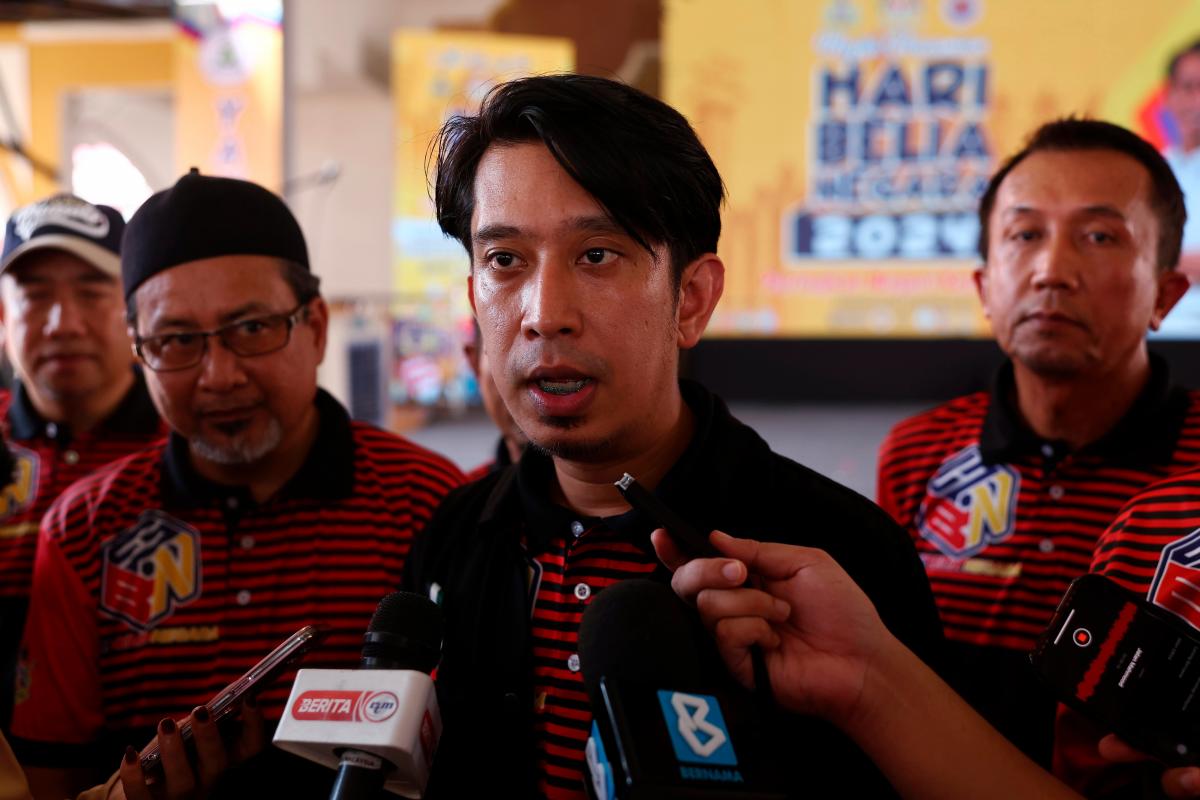 Timbalan Menteri Belia dan Sukan Adam Adli Abd Halim - fotoBERNAMA