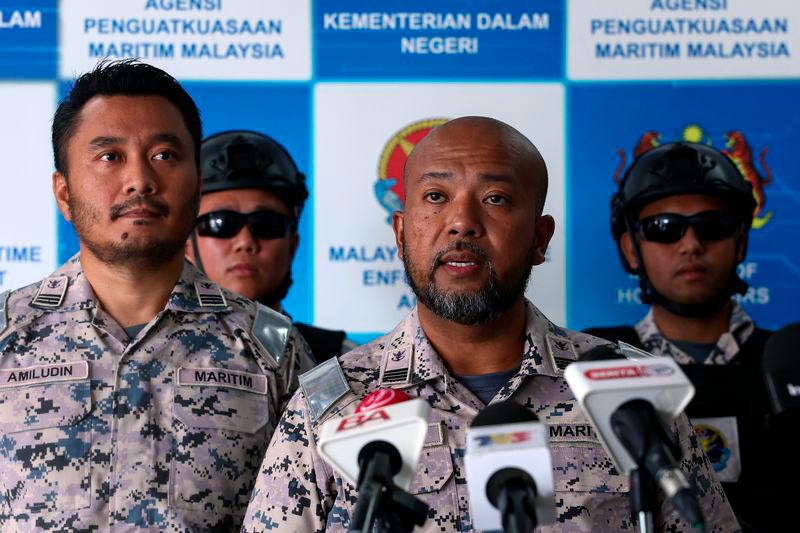 Pengarah Agensi Penguatkuasaan Maritim Malaysia (APMM) Kelantan Kepten Maritim Erwan Shah Soahdi - fotoBERNAMA