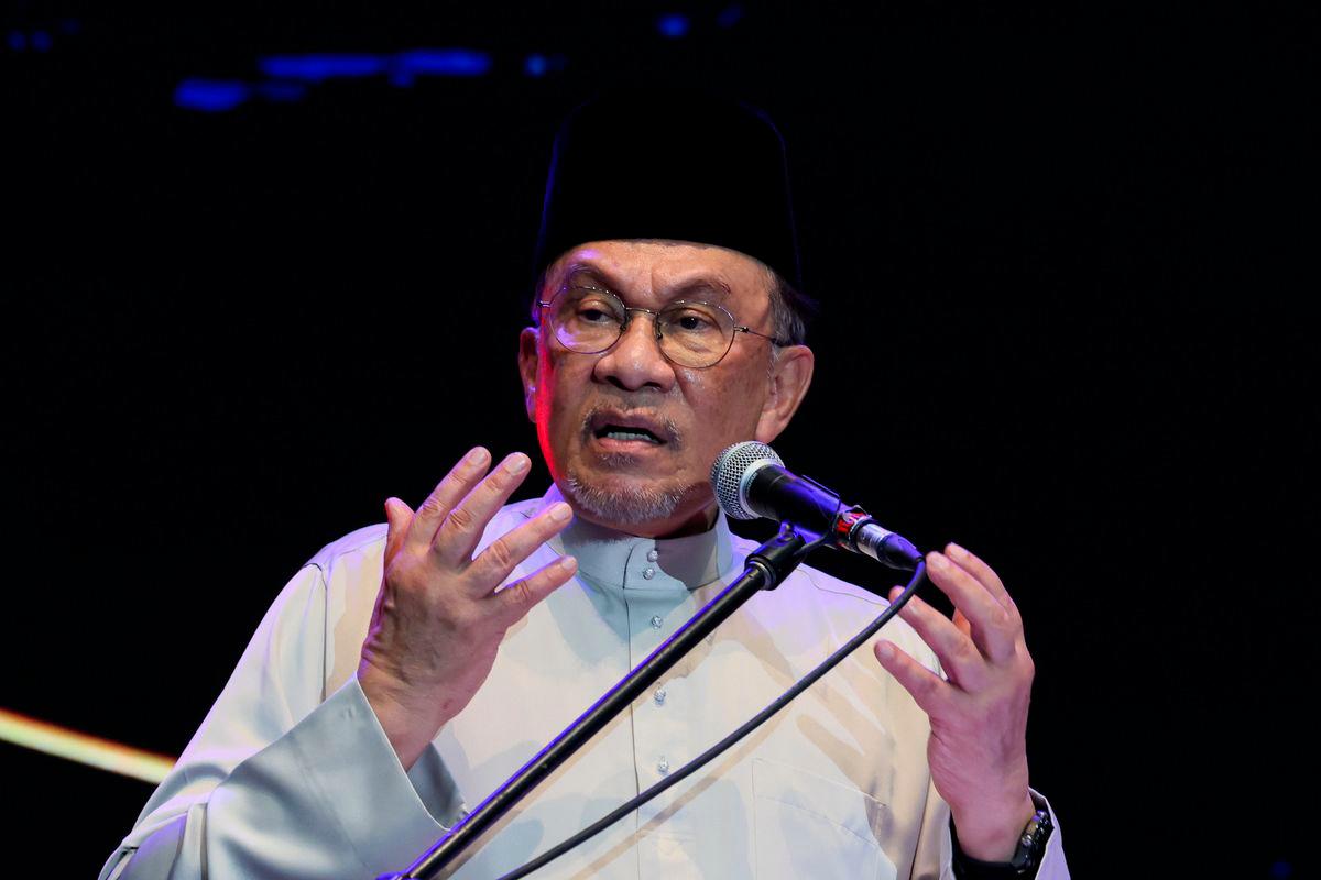 Perdana Menteri Datuk Seri Anwar Ibrahim. FotoBernama