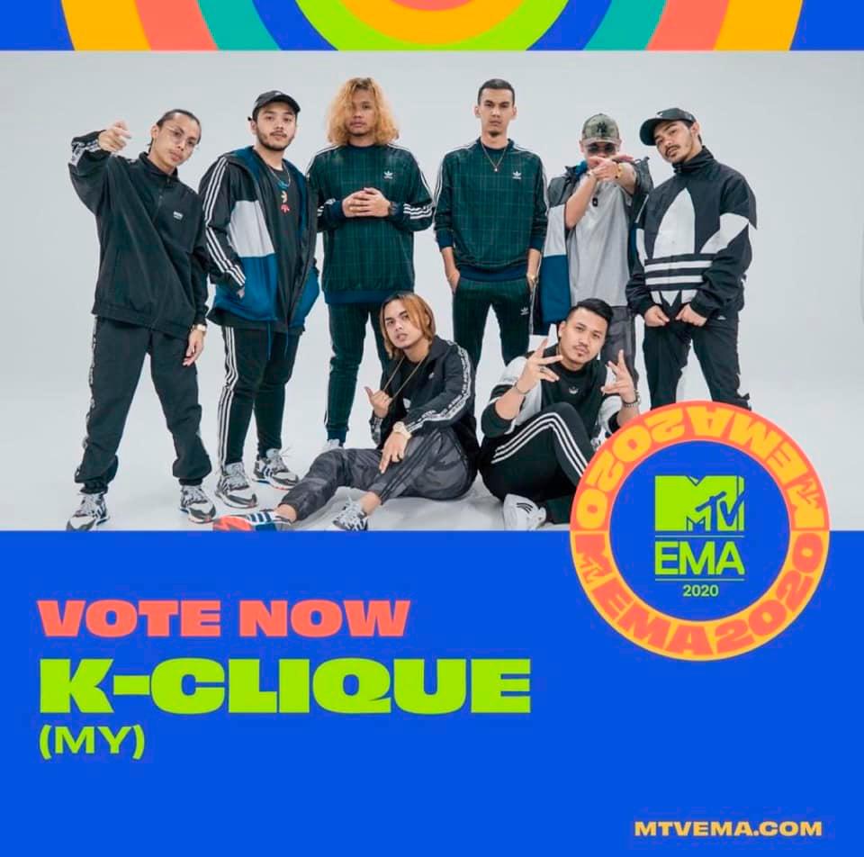 $!Sabahan hip hop group K-Clique nominated in 2020 MTV Europe Music Awards