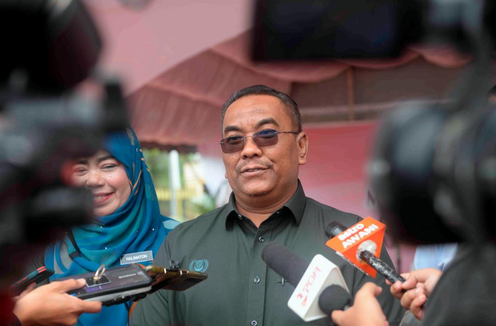 Kedah Menteri Besar Datuk Seri Muhammad Sanusi Md Nor. BERNAMAPIX