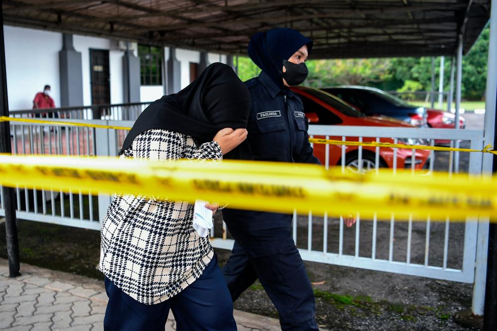 SUNGAI PETANI, Sept 6 -- A husband and wife were charged in the Magistrate’s Court here today on two charges of trafficking marijuana weighing more than 51 kilograms, last week. BERNAMAPIX