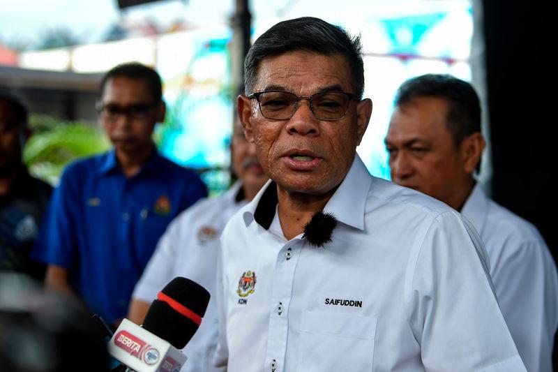 Menteri Dalam Negeri, Datuk Seri Saifuddin Nasution Ismail - fotoBERNAMA