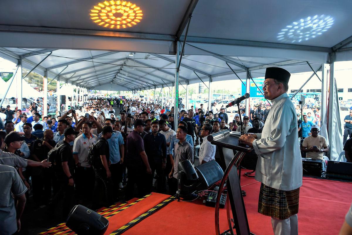 Prime Minister Datuk Seri Anwar Ibrahim - Bernamapix