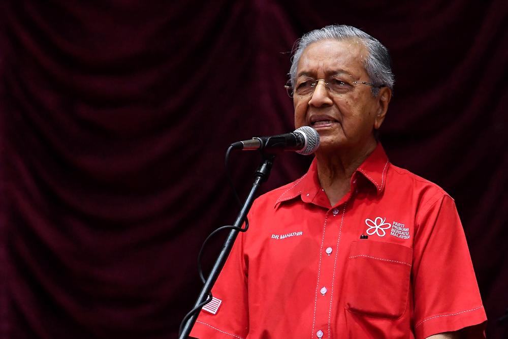 Mahathir quashes claims PH was dominated by DAP