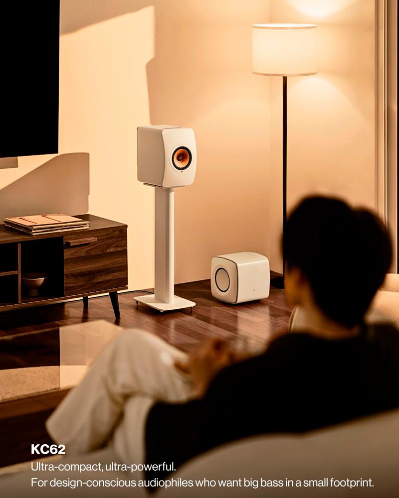 The correct speaker stands will greatly enhance the listening experience. – PIC FROM INSTAGRAM @KEF