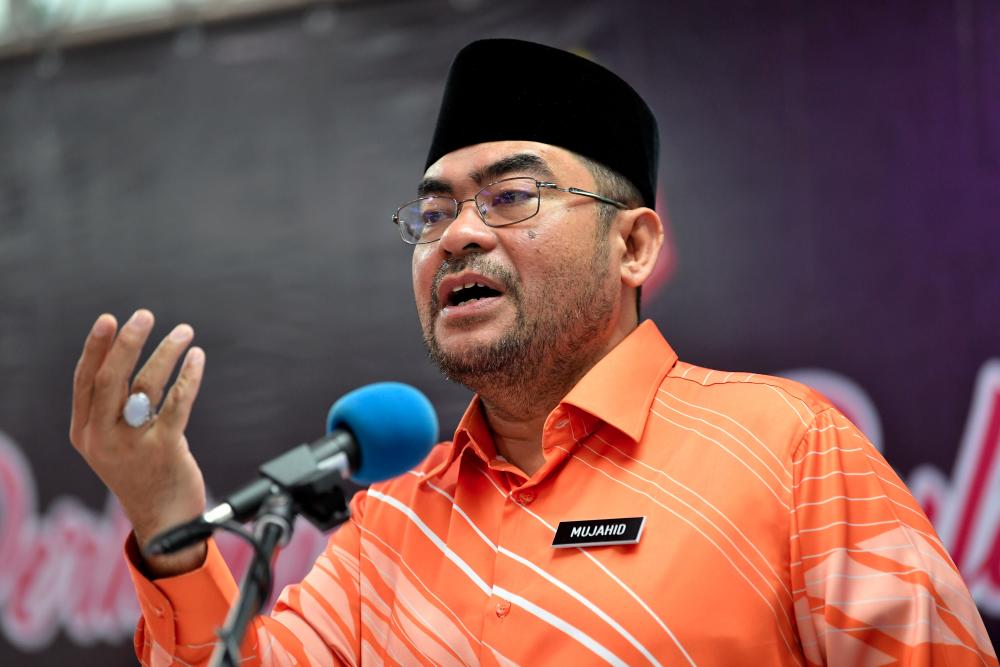Minister in the Prime Minister’s Department (Religious Affairs) Datuk Seri Dr Mujahid Yusof Rawa. — Bernama