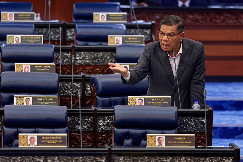 Menteri Dalam Negeri Datuk Seri Saifuddin Nasution Ismail - fotoBERNAMA