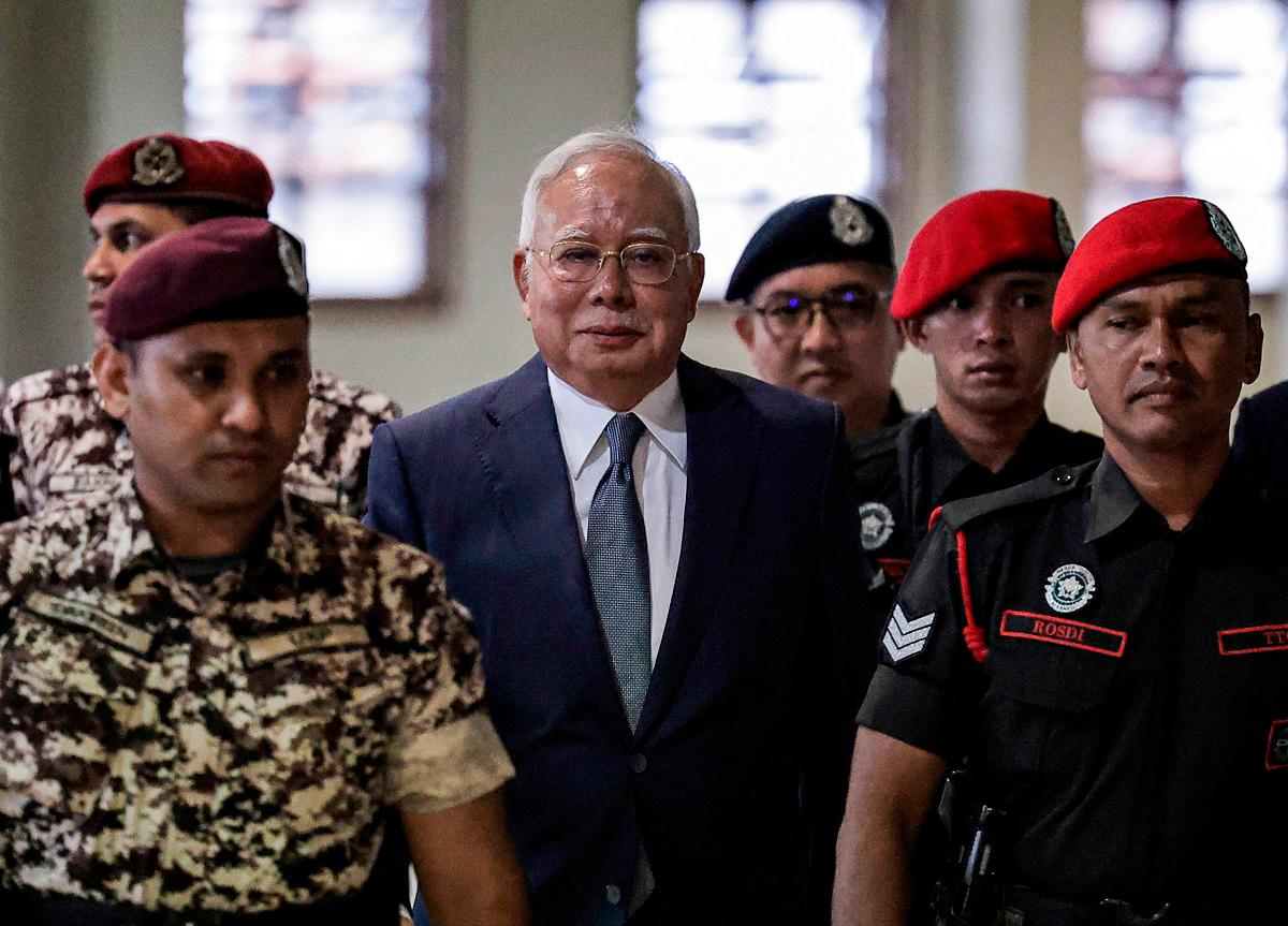 ormer prime minister Datuk Seri Najib Tun Razak. - BERNAMApix
