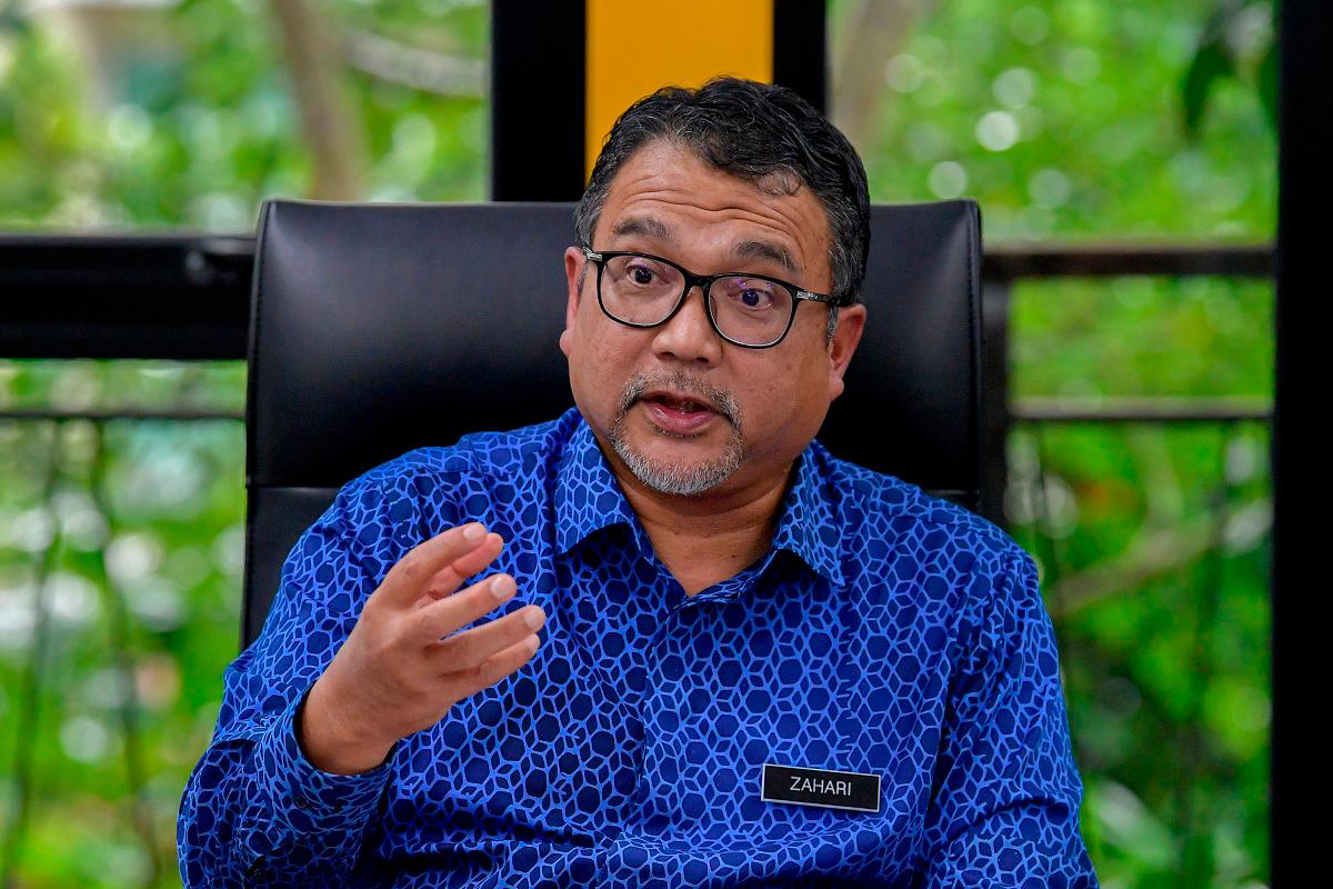Ketua Pengarah Perhutanan Semenanjung Malaysia, Datuk Zahari Ibrahim. - fotoBERNAMA