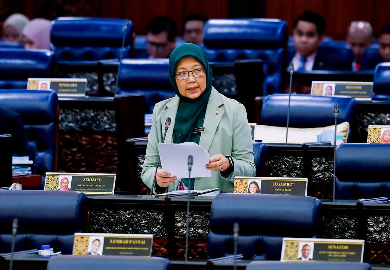 Minister in the Prime Minister’s Department (Federal Territories) Dr Zaliha Mustafa - BERNAMApix