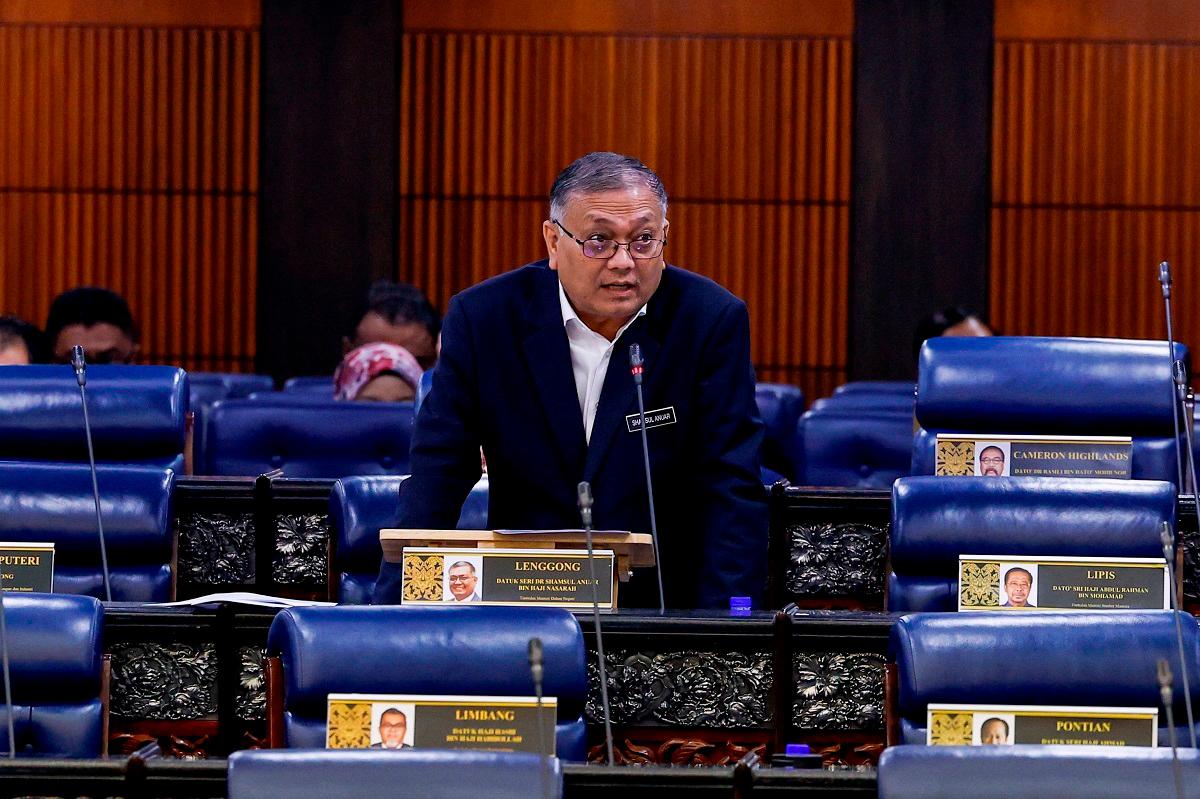 Deputy Home Minister Datuk Seri Dr Shamsul Anuar Nasarah. - BERNAMApix