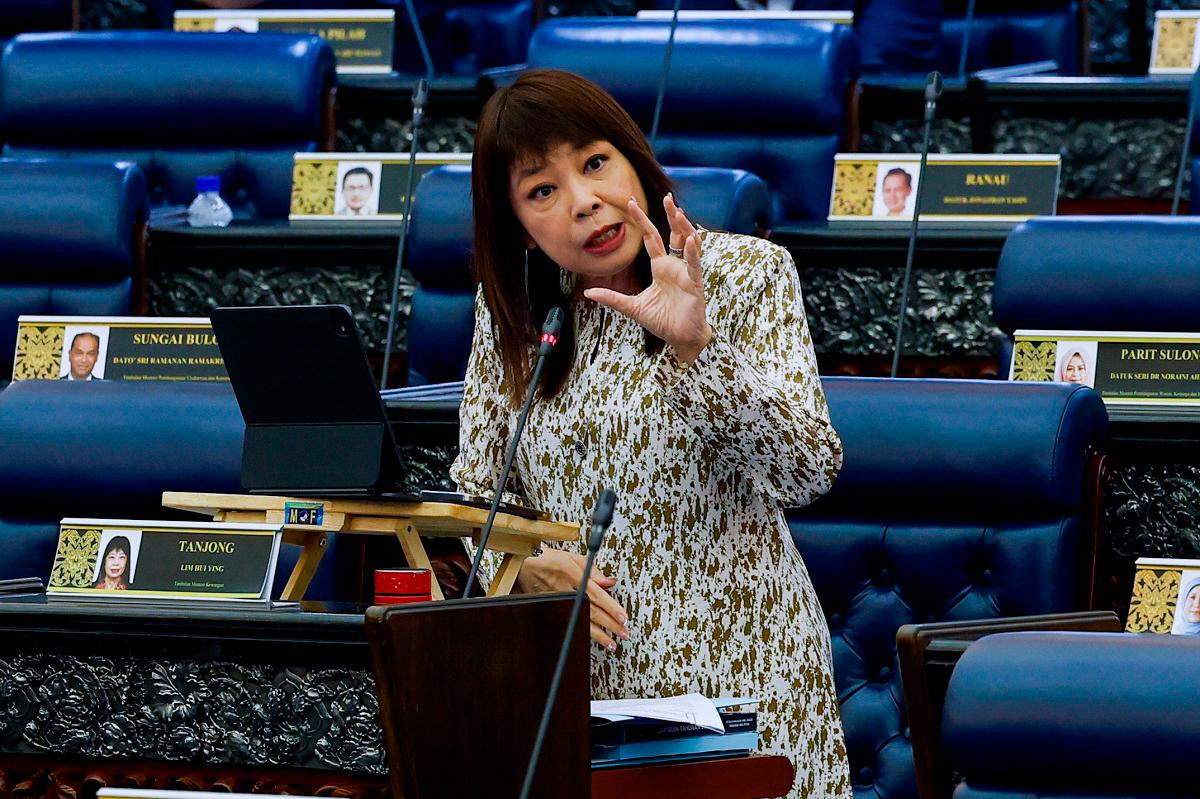 Deputy Finance Minister Lim Hui Ying. - BERNAMApix