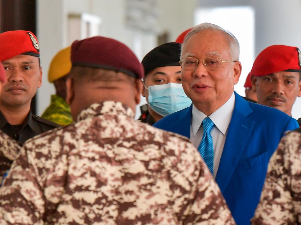 Former Prime Minister, Datuk Seri Najib Tun Razak. - BERNAMApix