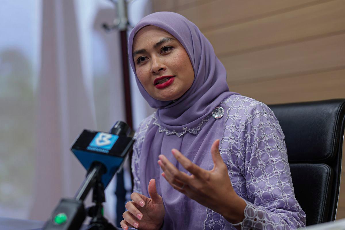 Bentong MP Young Syefura Othman - BERNAMAPIX