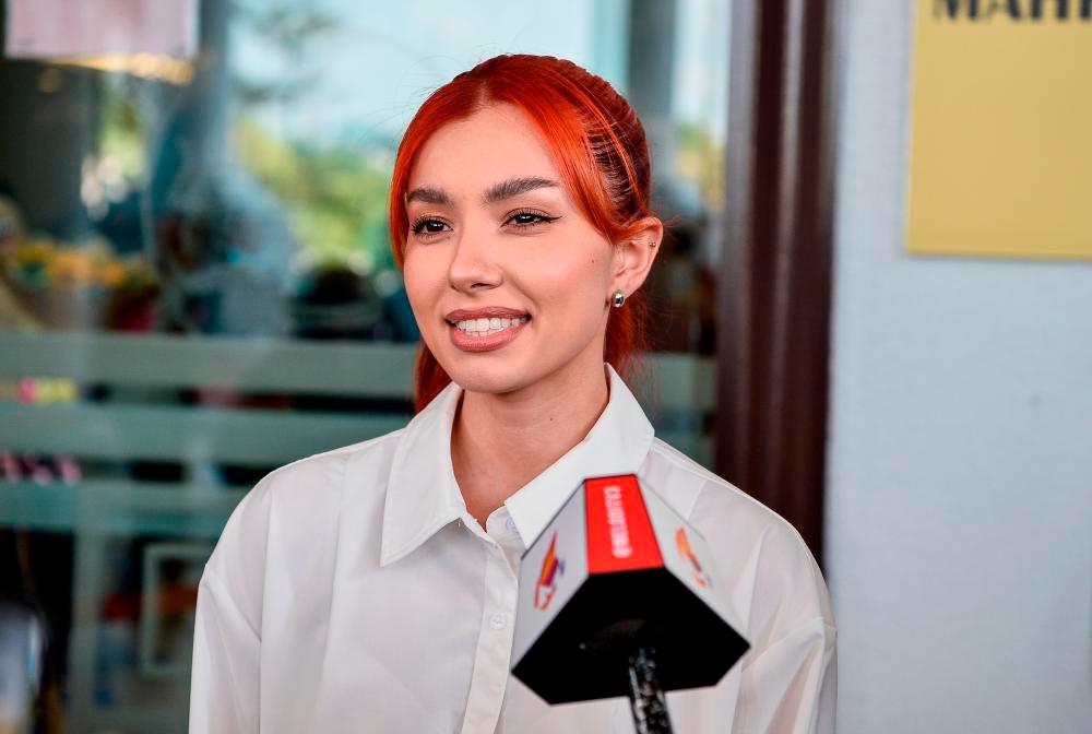 Pelakon Amelia Henderson. fotoBERNAMA